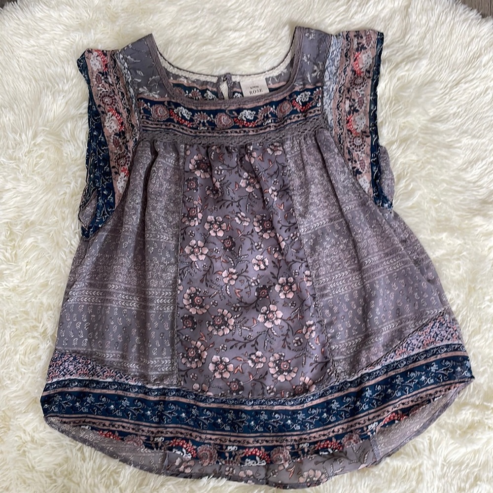 KNOX ROSE TOP